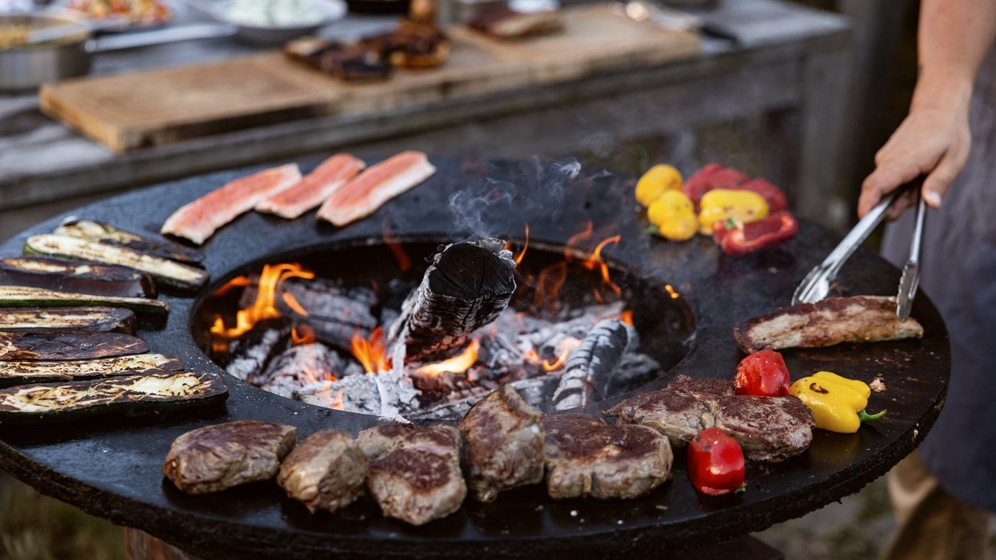 Steaky a zelenina na grilu OFYR